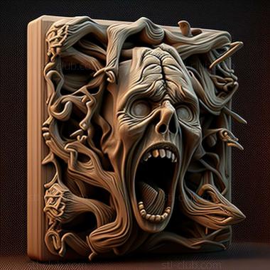 3D model horror (STL)